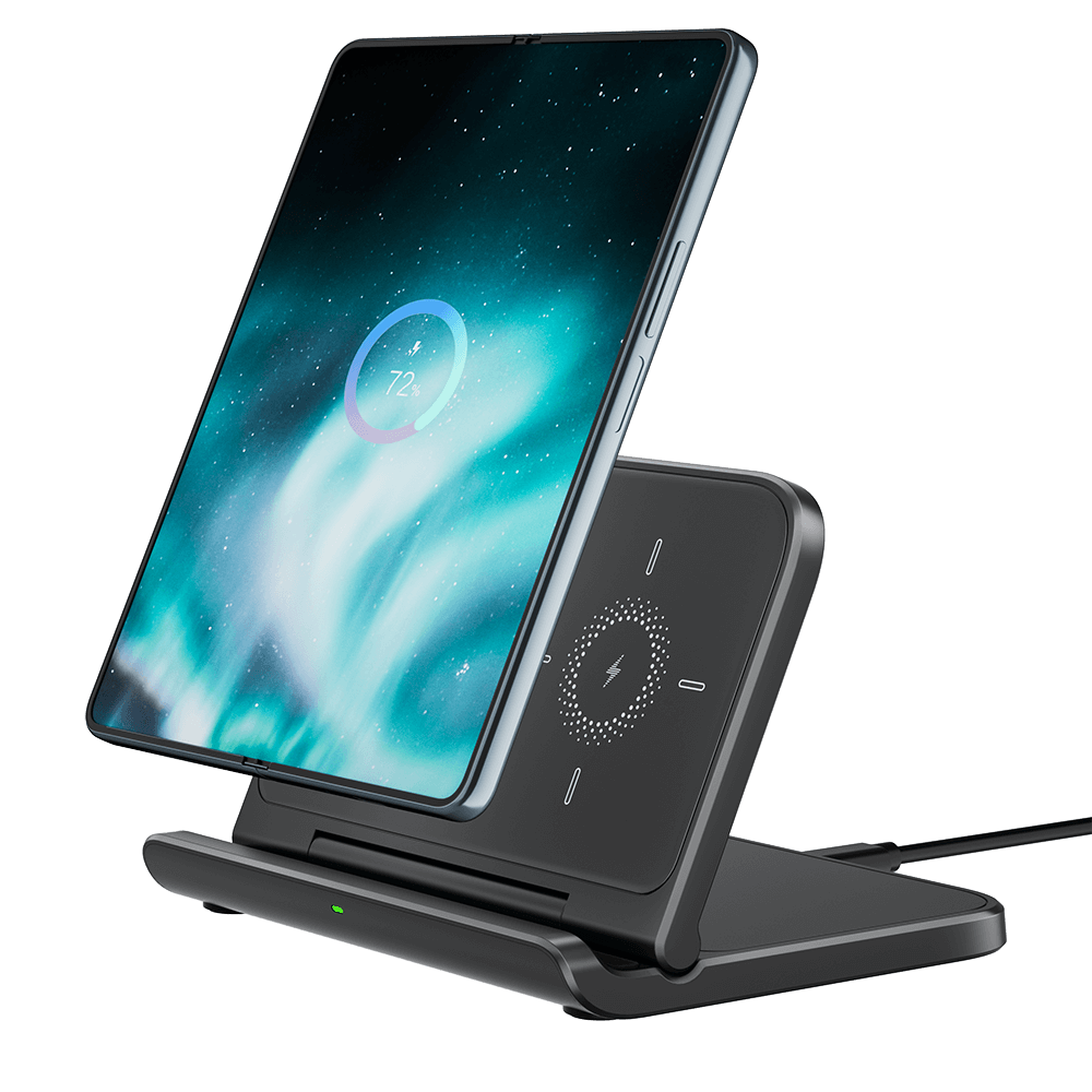 SwanScout 503S is a wireless charger designed for Samsung Z Fold 6, offering ultra-slim portability and reliable single-device charging.
