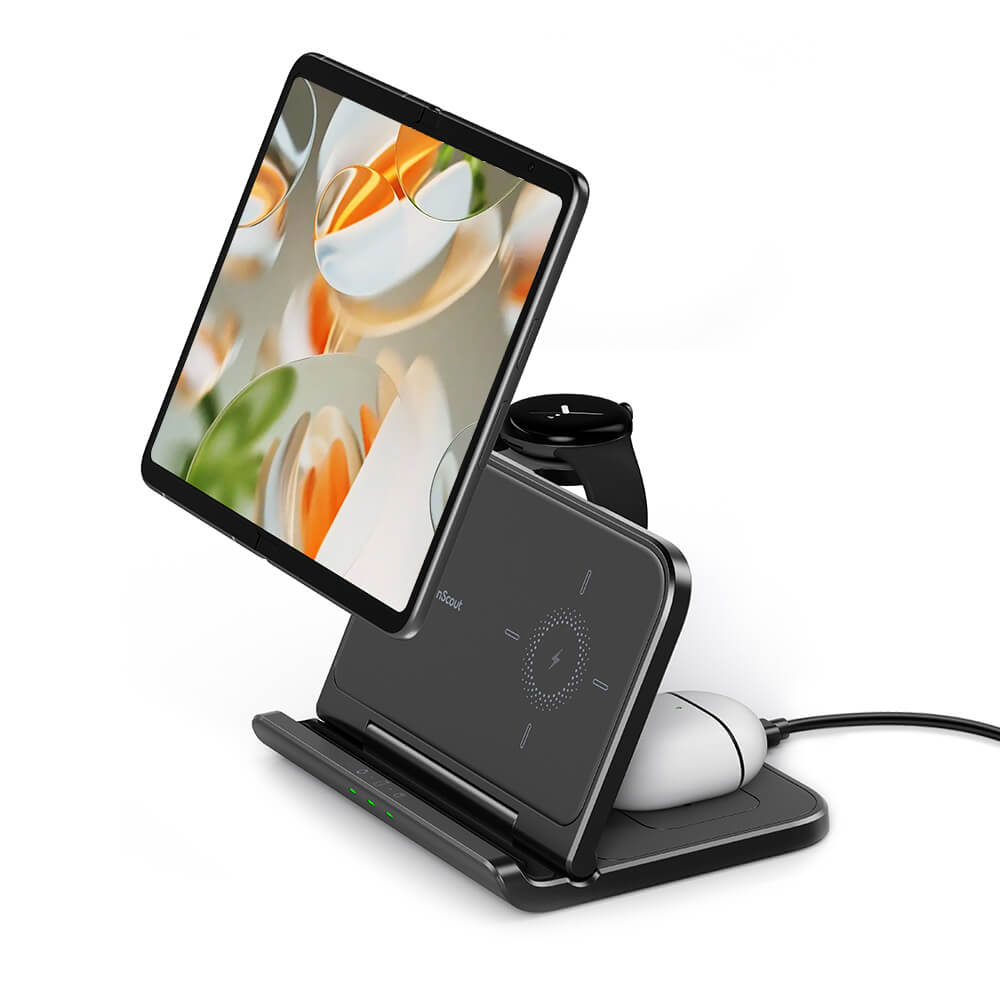 The SwanScout 705G is a wireless charger tailored for Google Pixel 9 Pro Fold and Pixel Fold, ensuring stable magnetic alignment for efficient power transfer.