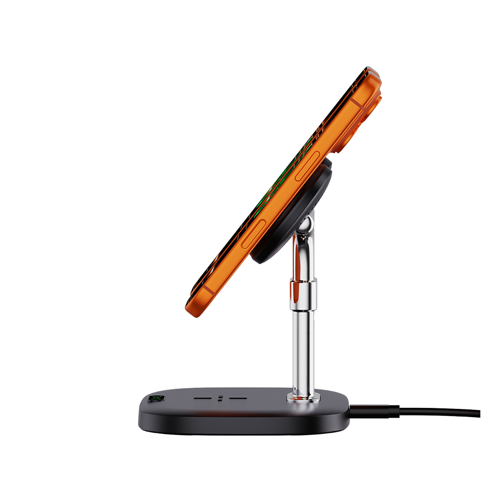 SwanScout 706M - Magnetyczna stacja ładowania dwóch telefonów dla Apple