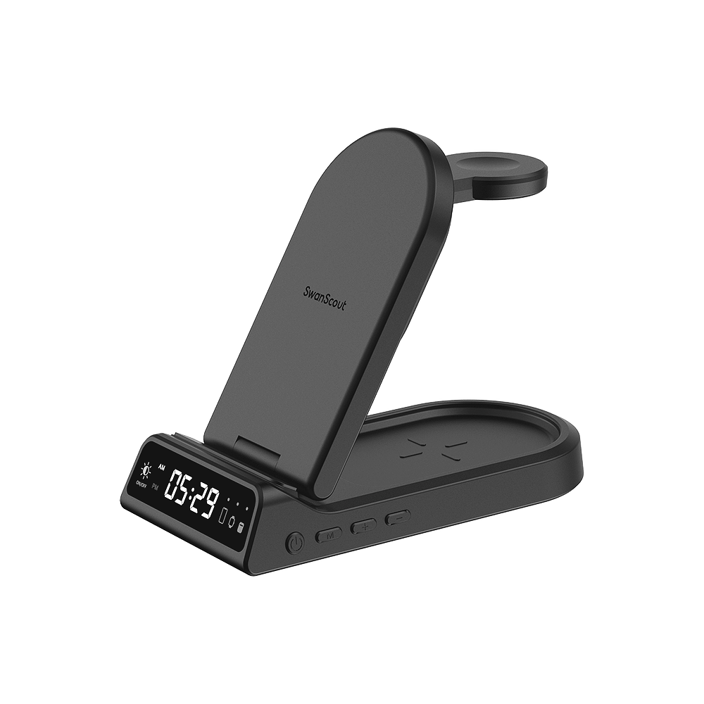 With its advanced coil design, the swanscout 702A ensures iPhone wireless charger fast charging for consistent, high-speed charging.