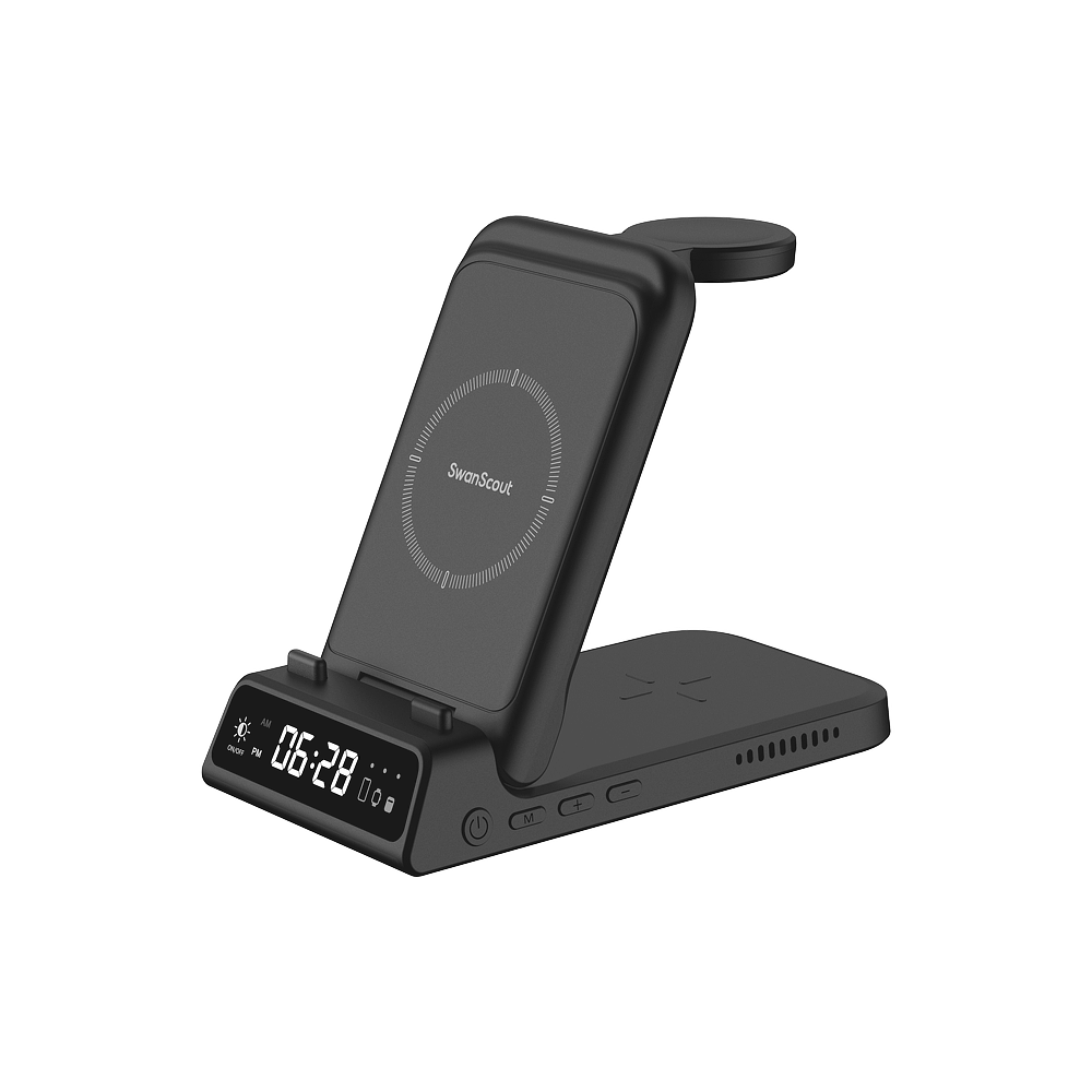 Enjoy seamless charging with the swanscout 703G, a compact and efficient Pixel wireless charger.