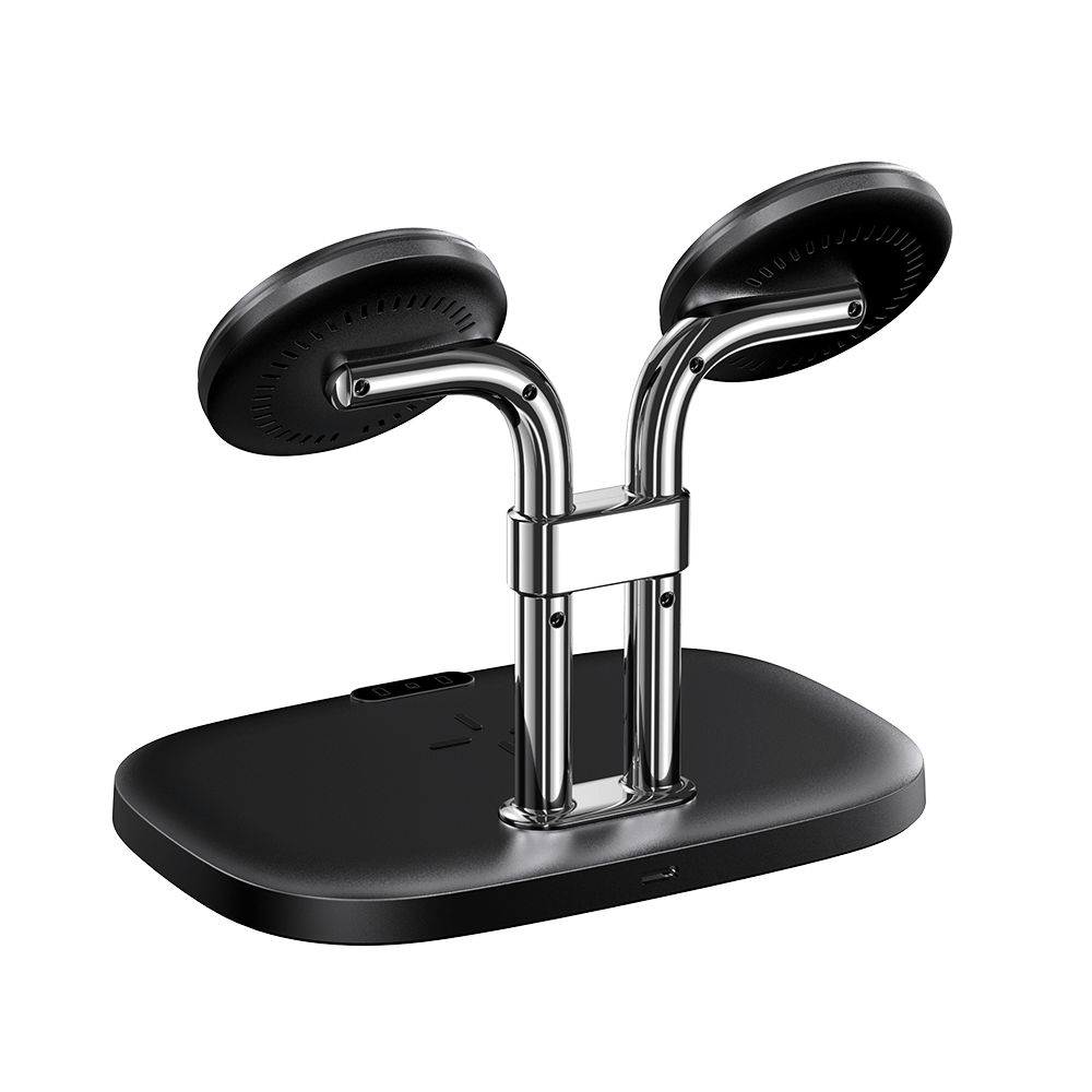 SwanScout 706SM - Încărcător magnetic dual pentru Samsung