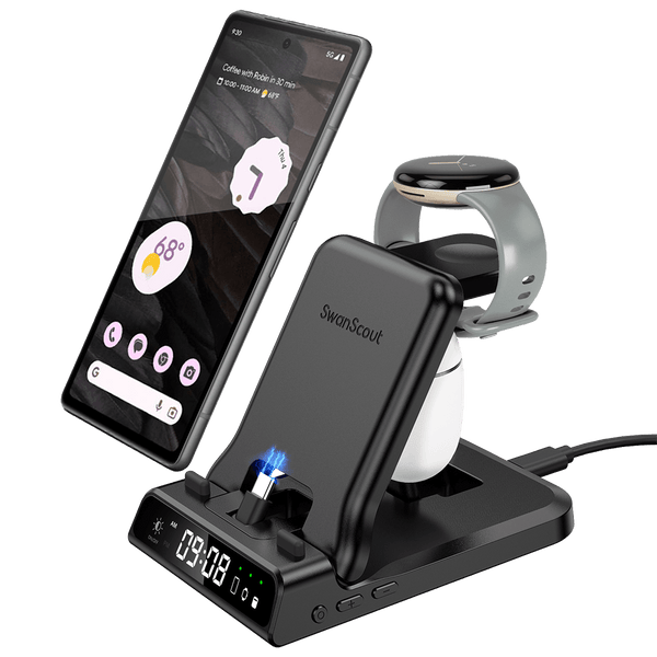 SwanScout 701G - Kabelgebundenes Schnellladegerät für Pixel Watch 1