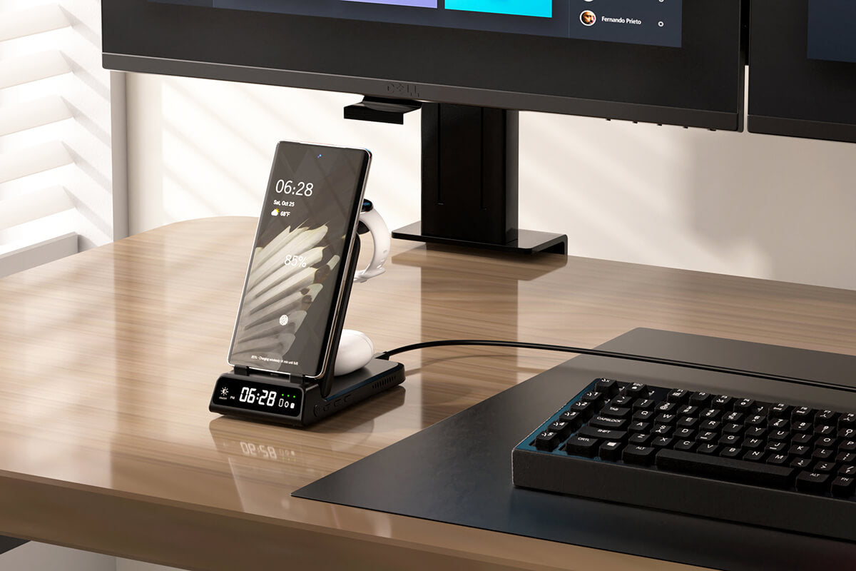 With its efficient power output, the swanscout 703G makes a dependable Pixel wireless charger for daily use.
