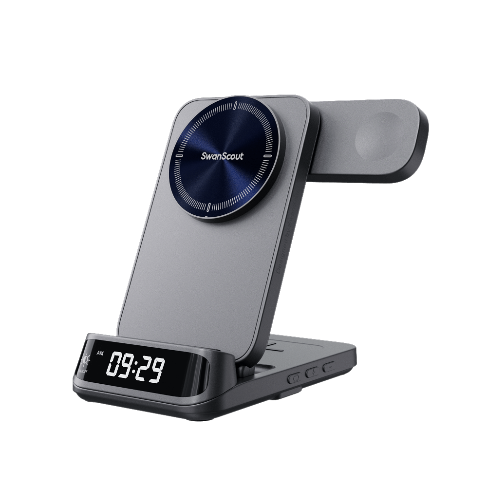 With strong magnetic alignment, the swanscout 708M is a reliable magnetic charger for iPhone users.