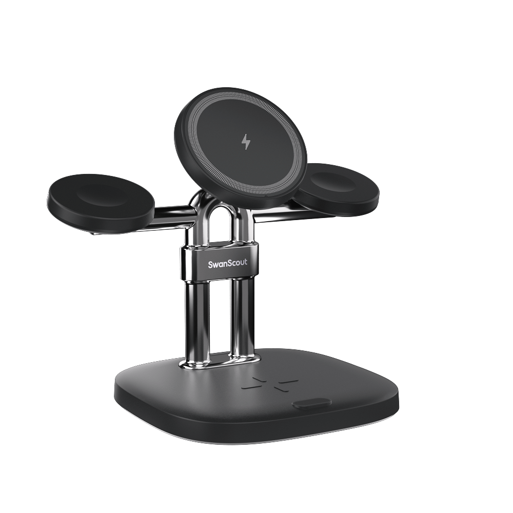 Compatible with the newest models, the SwanScout 709M functions as an Apple Watch 10 charger with fast charging.