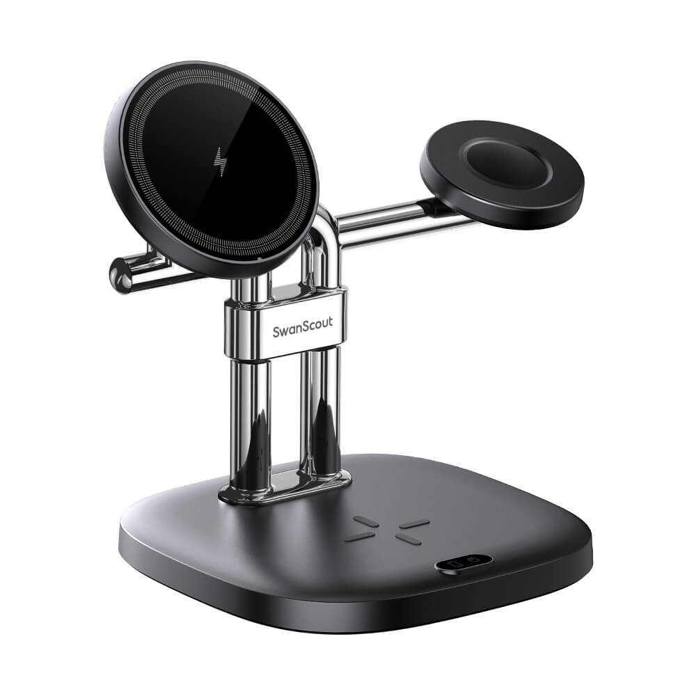 SwanScout 712SM - 3 in 1 Magnetic Wireless Charging Station for Samsung