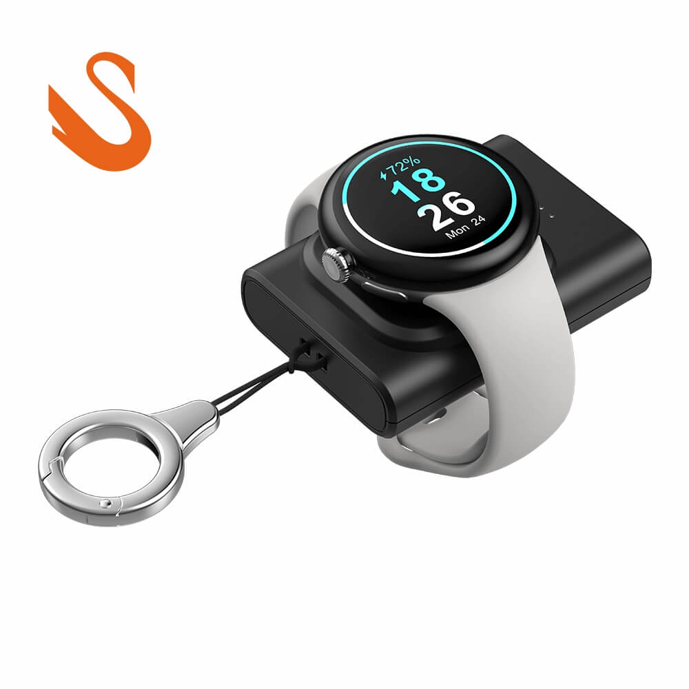 SwanScout 305G2 - Cargador portátil para Pixel Watch 2/3 y Fitbit