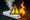 a power bank overheating and on fire 
