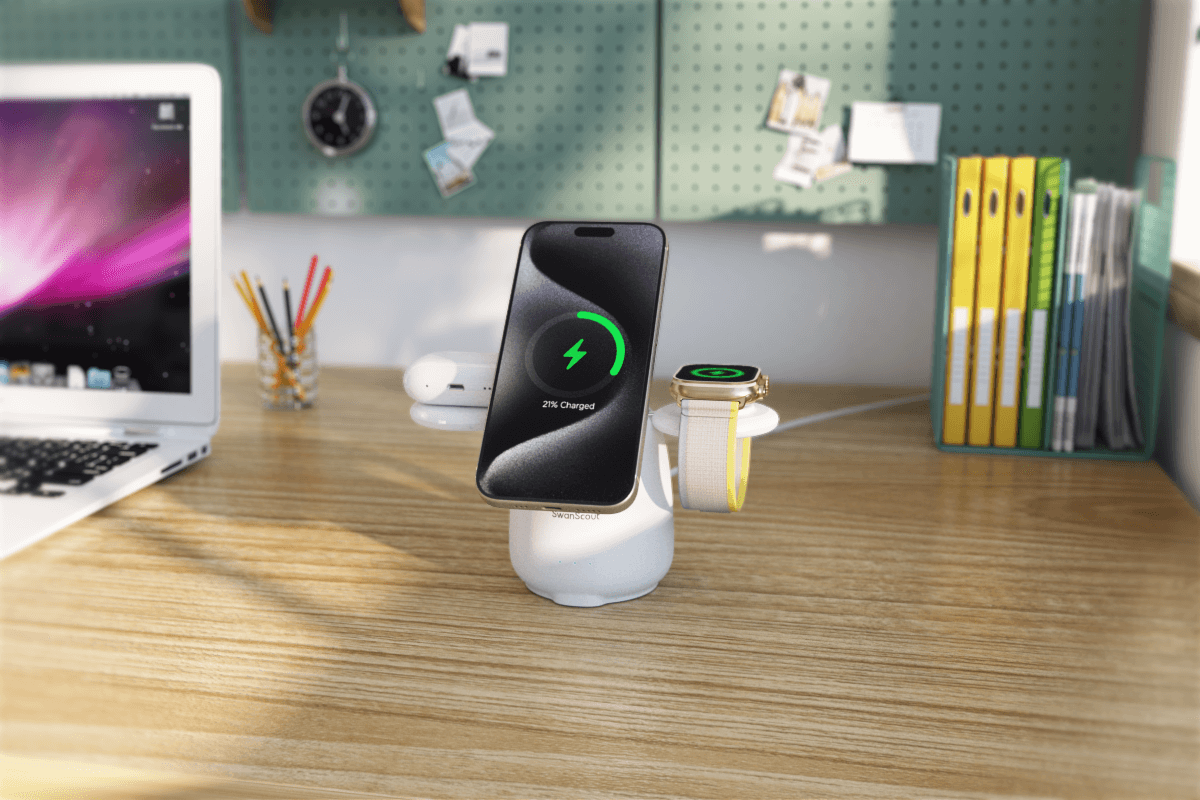 Redefining Elegance in Wireless Charging: Discover the SwanScout 707M