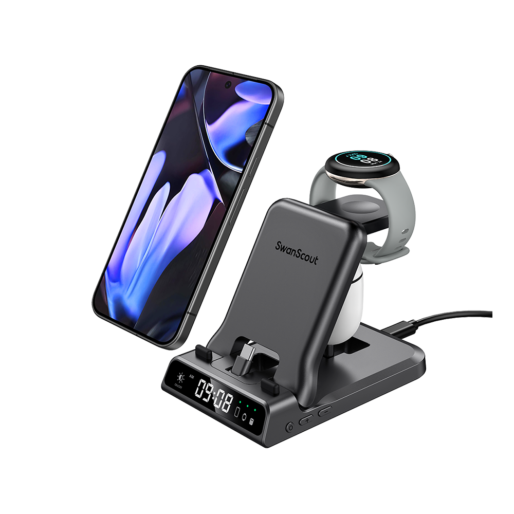 SwanScout 701G - Pixel Watch 1用有線高速充電器