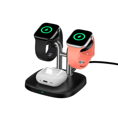 SwanScout 704A - Chargeur Sans Fil Double pour Montres Apple