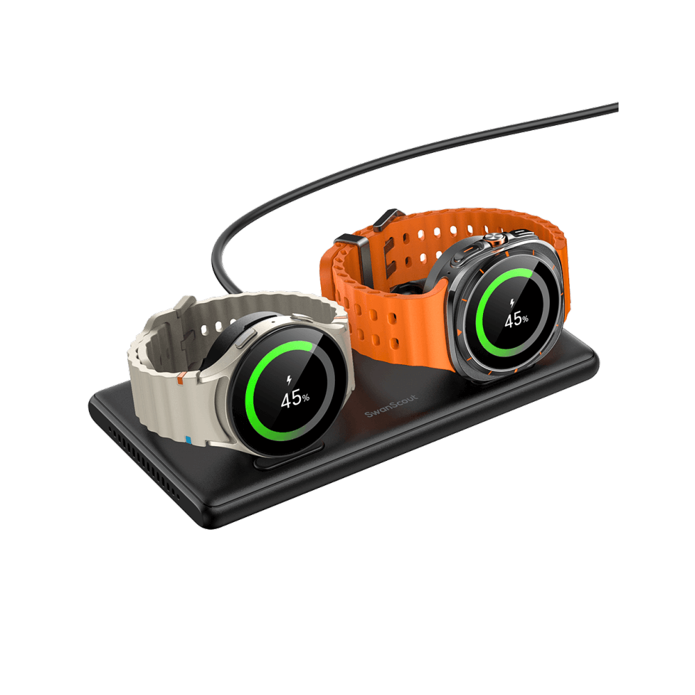 SwanScout 507DS – Samsung用デュアルウォッチ充電器