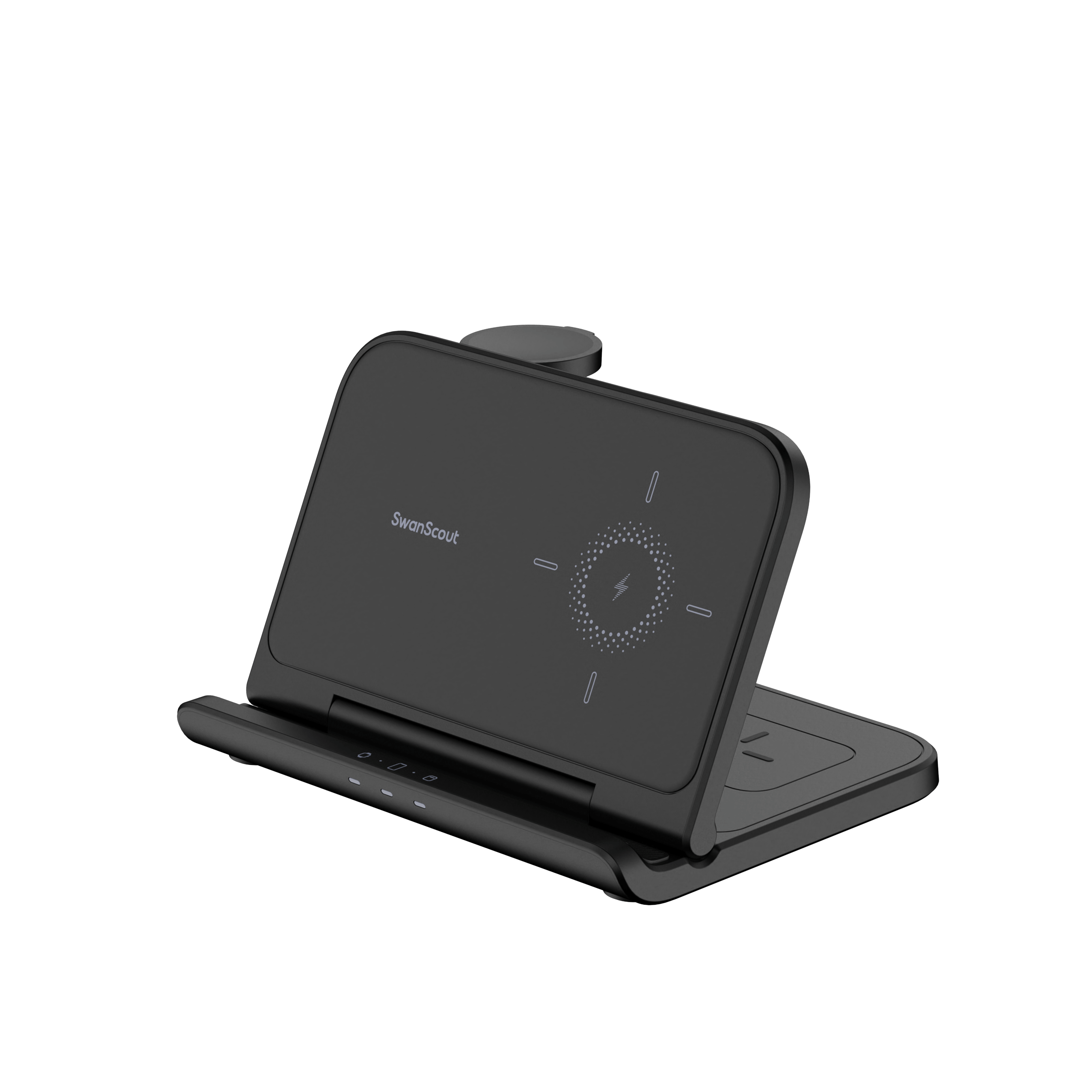 SwanScout 705S丨Foldable & Portable 3-in-1 Wireless Charger for Samsung Products