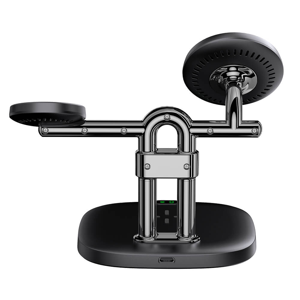 SwanScout 712M – Station de Charge Sans Fil Magnétique 3 en 1 pour Apple