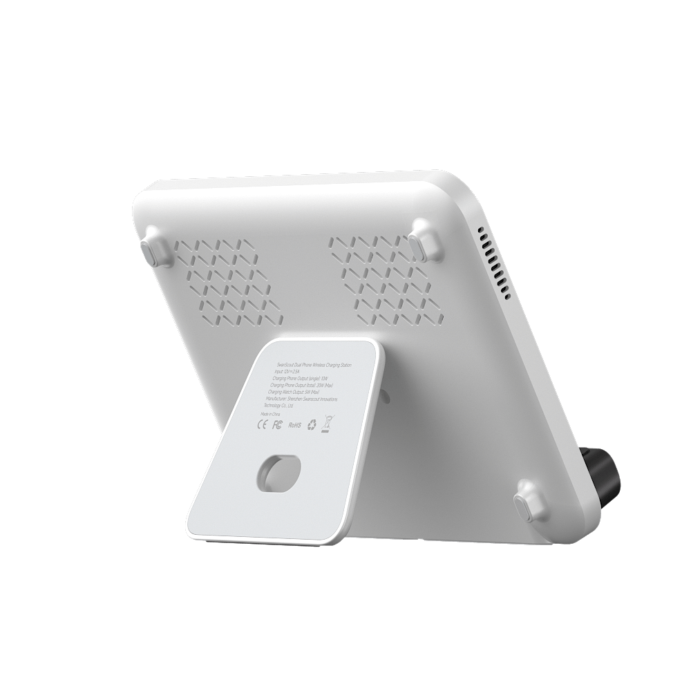 A wireless charger for Samsung devices ensures fast and efficient charging, supporting models like the Galaxy S23 and Z Fold 5.