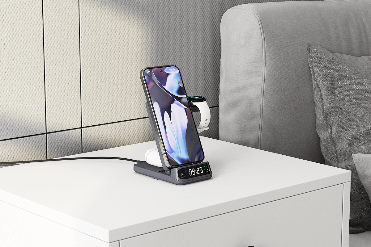 Whether at work or home, the SwanScout 708G2 delivers efficient Pixel 6 wireless charging without clutter, combining minimalist form with reliable power.