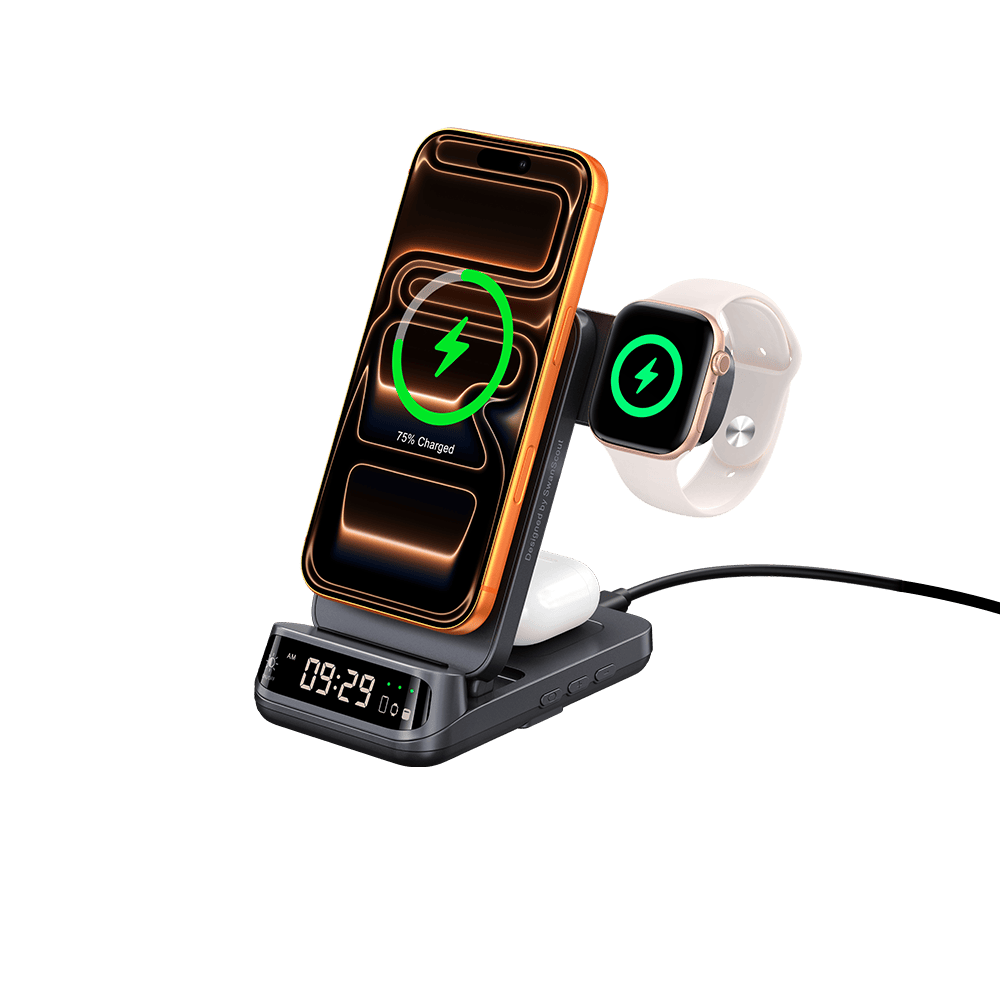 SwanScout 708M-25W - 25W Magnetic Wireless Charger for Apple